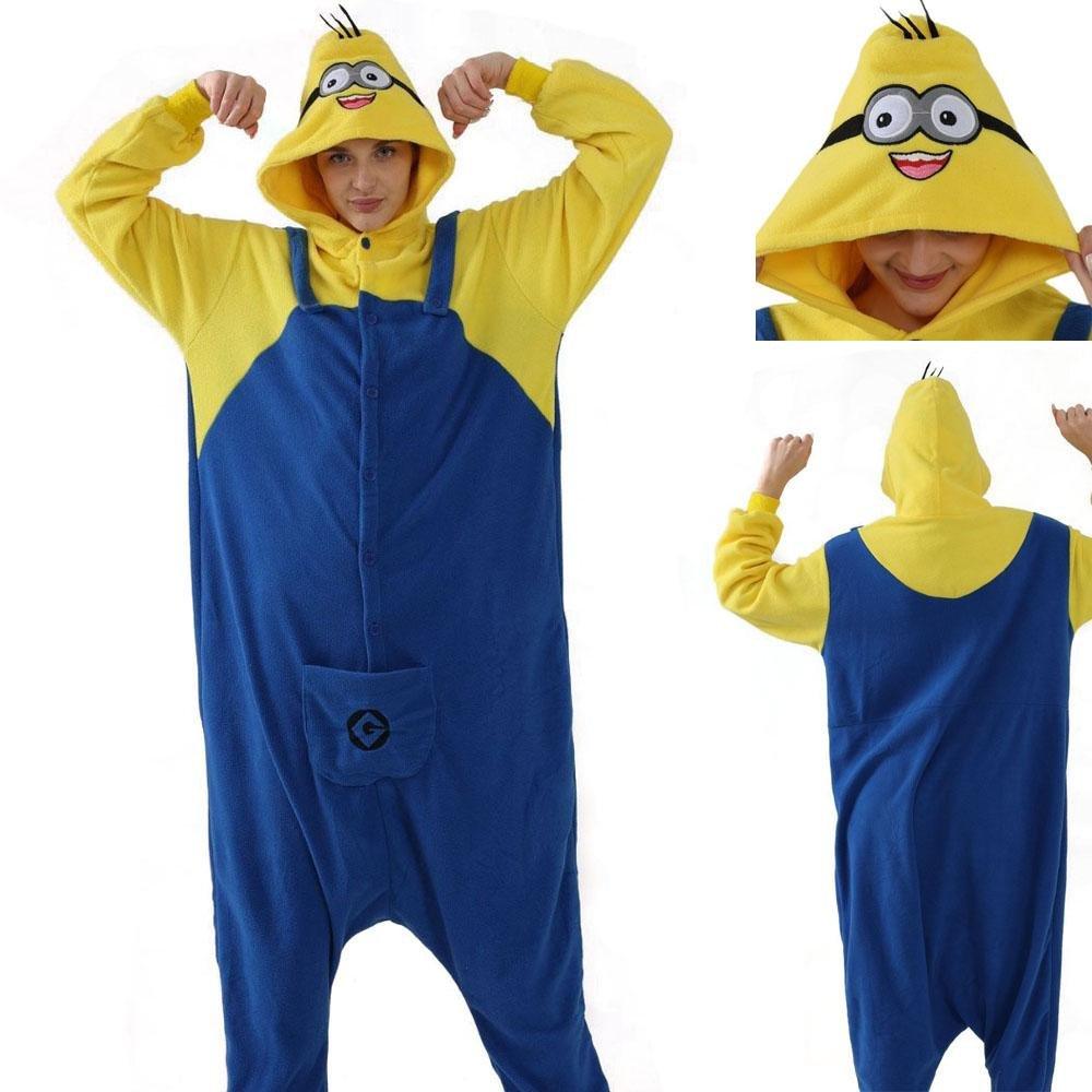 Despicable Me Minions Group Onesies Costume kigurumi Onesies Party For Adult - Pajamasbuy