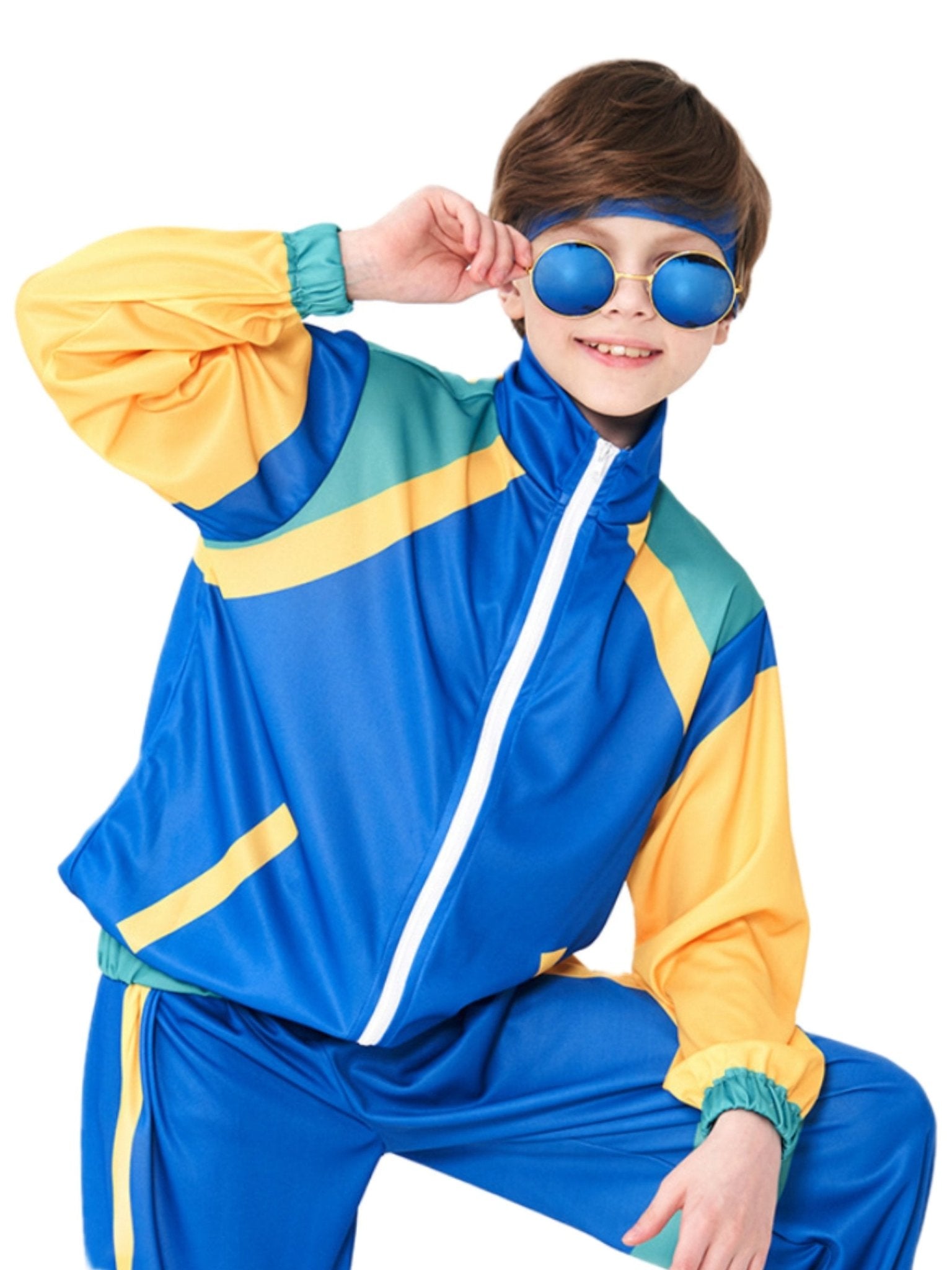 BuyDisco 80S Costume Outfits Dance Set Hip Hop Modern Jazz Team Performance Kids Now Cheaper With 3 - 5 Days Ship - PajamasBuy