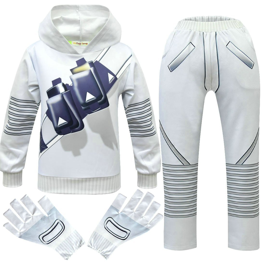 BuyDJ Marshmello Chris Comstock Costume Top Pants Sets for Kids Now Cheaper With 3 - 5 Days Ship - PajamasBuy