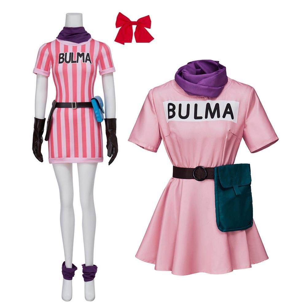 BuyDragon Ball Bulma Outfit Carnival Suit Cosplay Costumes Now Cheaper With 3 - 5 Days Ship - PajamasBuy