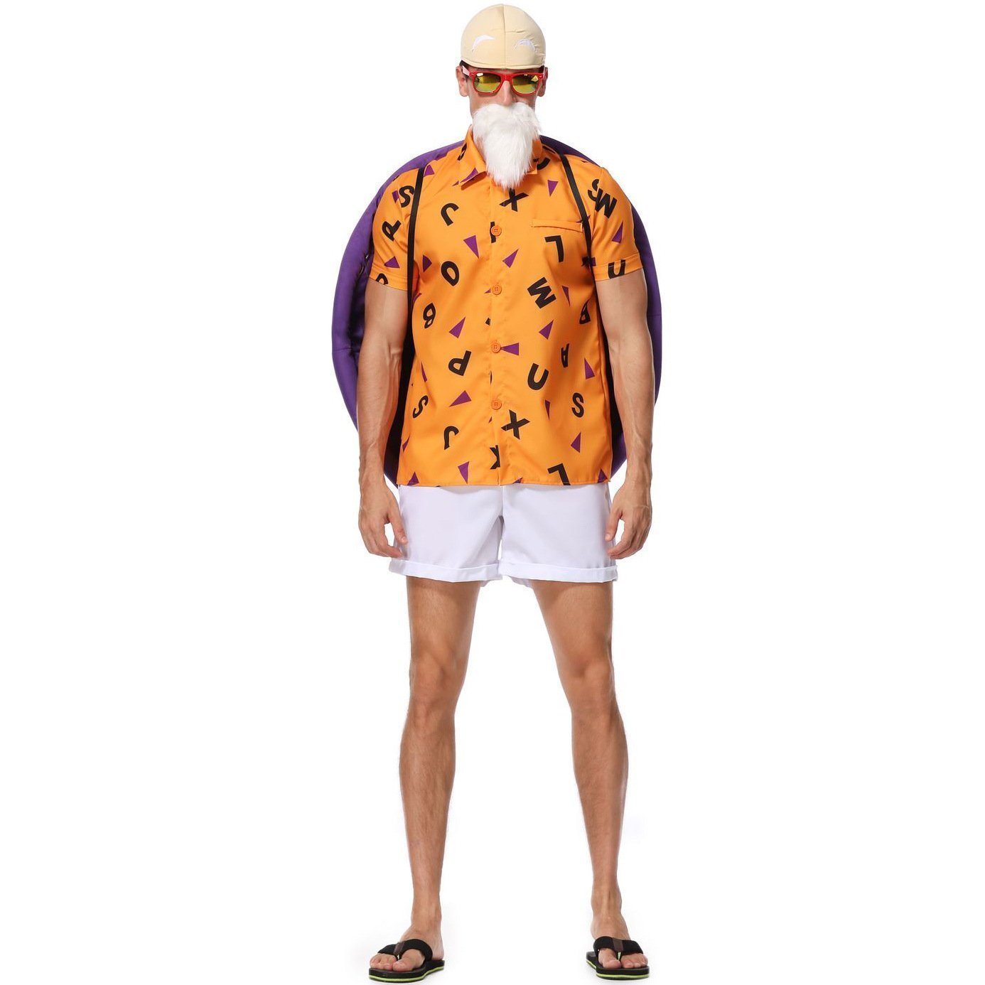 BuyDragon Ball Z Master Roshi Men's Costume Cosplay Halloween Now Cheaper With 3 - 5 Days Ship - PajamasBuy