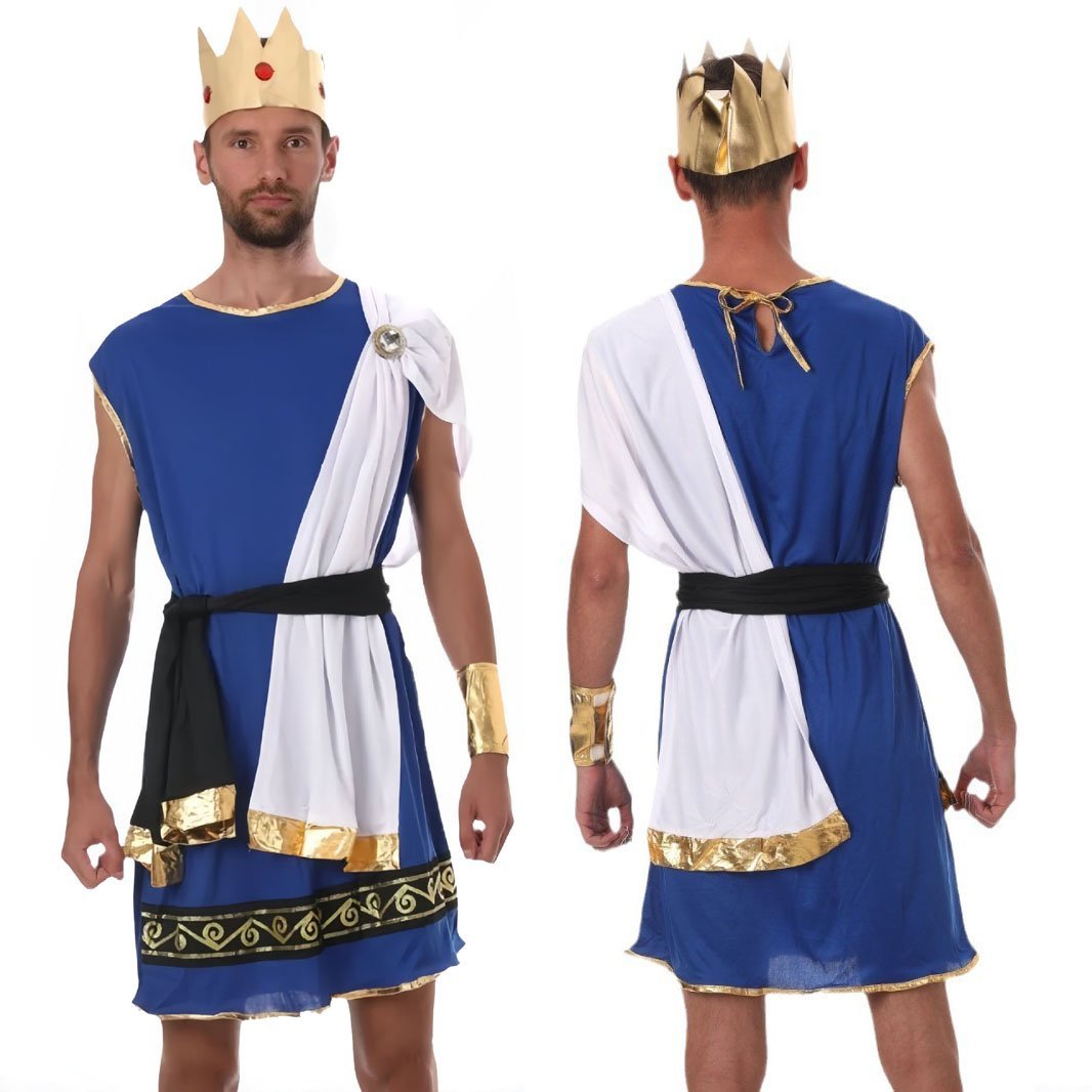 BuyEgyptian King Party Carnival Masquerade Halloween Costumes for Adult Now Cheaper With 3 - 5 Days Ship - PajamasBuy