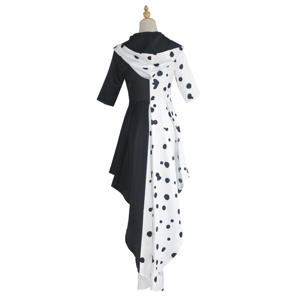 BuyEvil Madame Costume Cruella De Vil cosplay dress 101 Dalmatians Now Cheaper With 3 - 5 Days Ship - PajamasBuy