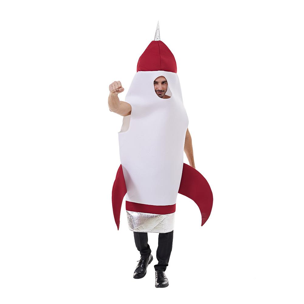 BuyFancy Dress Space Rocket Inflatable Costume Jumpsuit for Adults Outfit Halloween Now Cheaper With 3 - 5 Days Ship - PajamasBuy