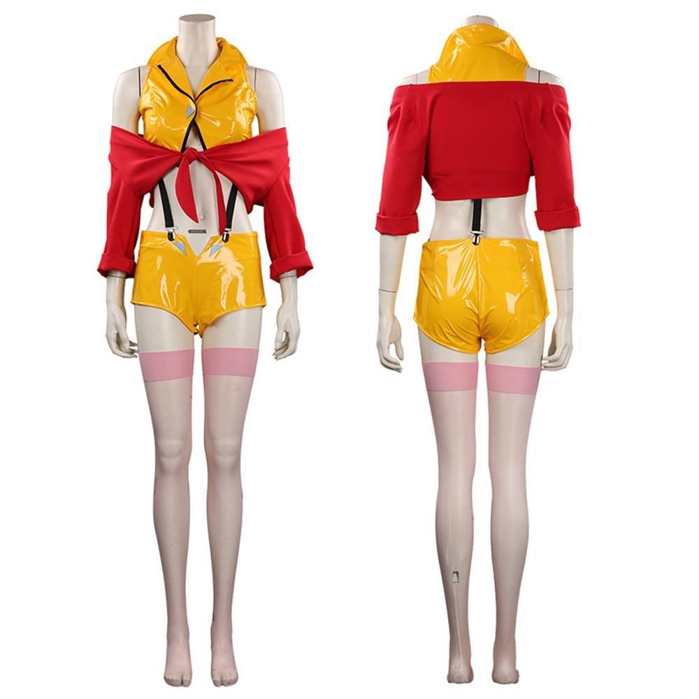 Faye Valentine Cowboy Bebop Outfit Carnival Suit Cosplay Costumes - Pajamasbuy