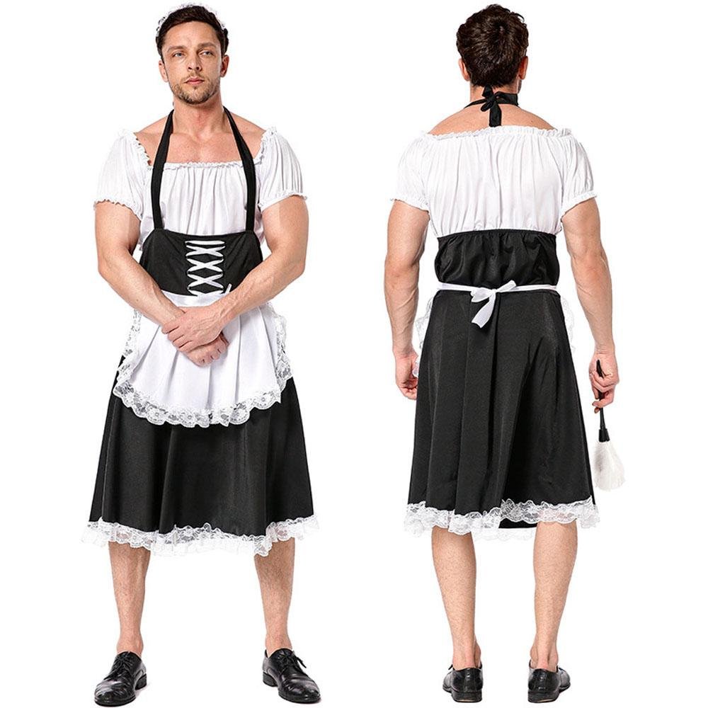 BuyFever Flirty French Women Man Maid Costume Now Cheaper With 3 - 5 Days Ship - PajamasBuy