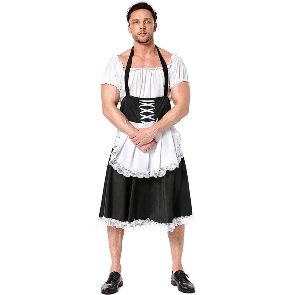 BuyFever Flirty French Women Man Maid Costume Now Cheaper With 3 - 5 Days Ship - PajamasBuy