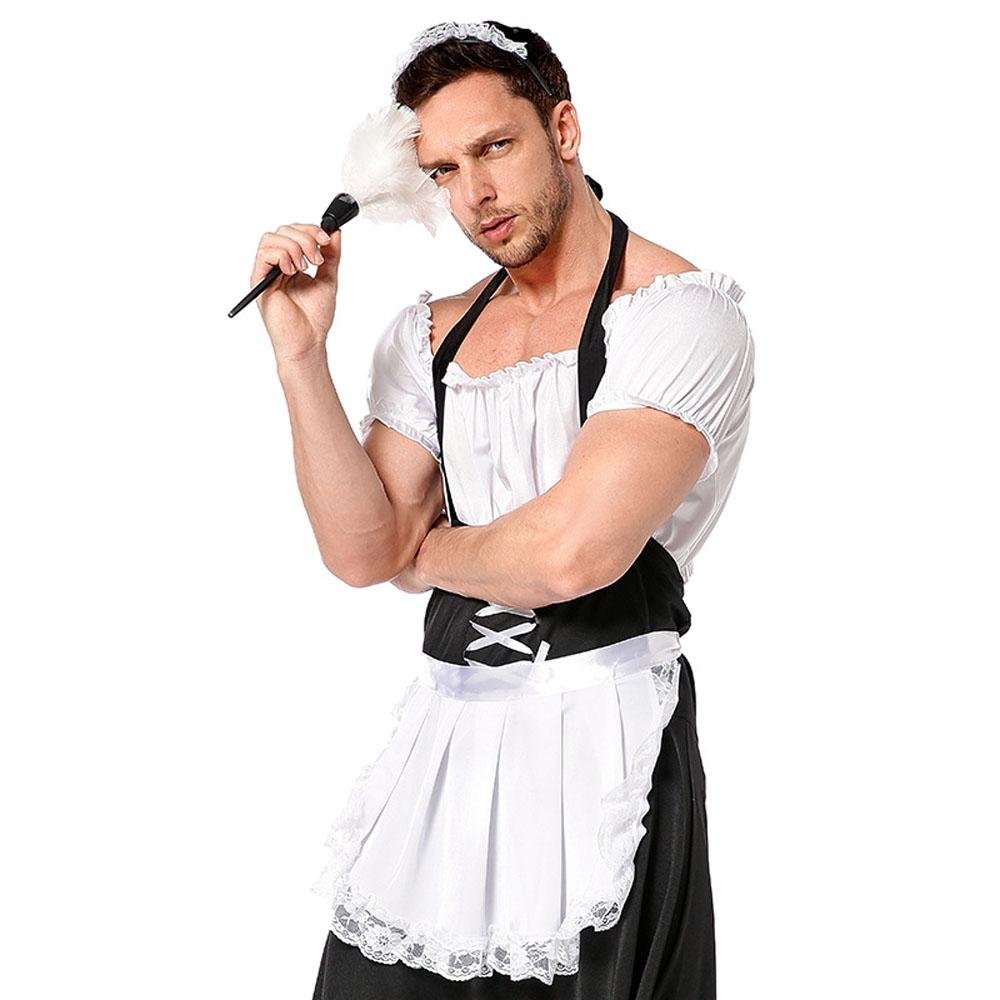 BuyFever Flirty French Women Man Maid Costume Now Cheaper With 3 - 5 Days Ship - PajamasBuy