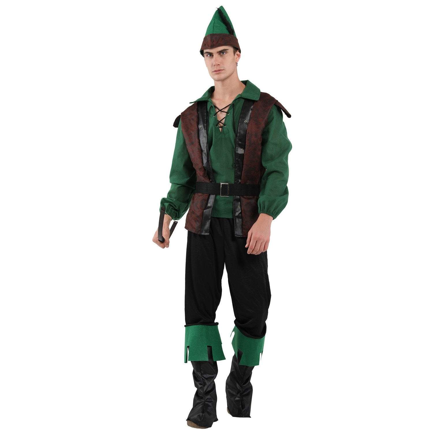 BuyForest Prince Costumes for Men Halloween Adult Hunter Cosplay Set Green Outfit Now Cheaper With 3 - 5 Days Ship - PajamasBuy