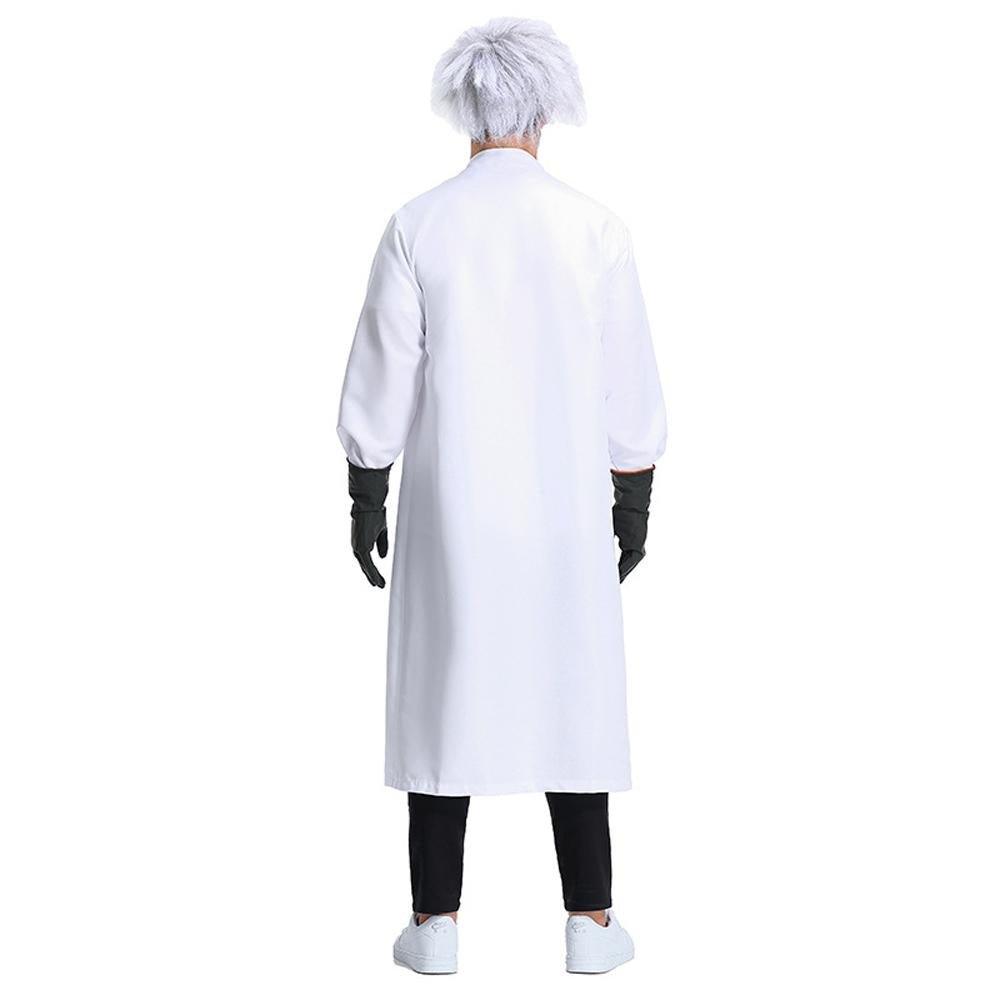 Frankenstein Mad scientist Professional Lab Coat Halloween Party Cosplay Set - Pajamasbuy