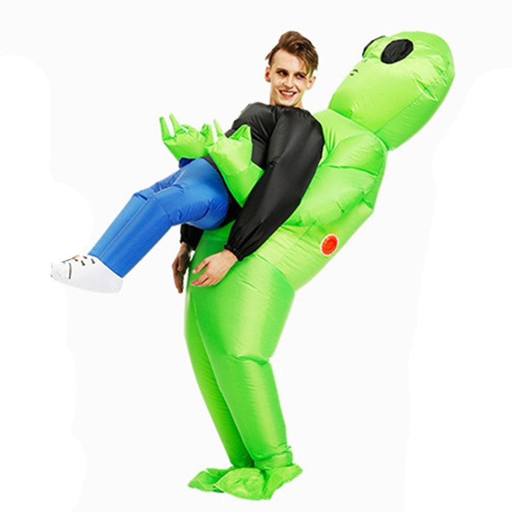 Funny inflatable Alien costume Halloween Party for Adult Kids - Pajamasbuy