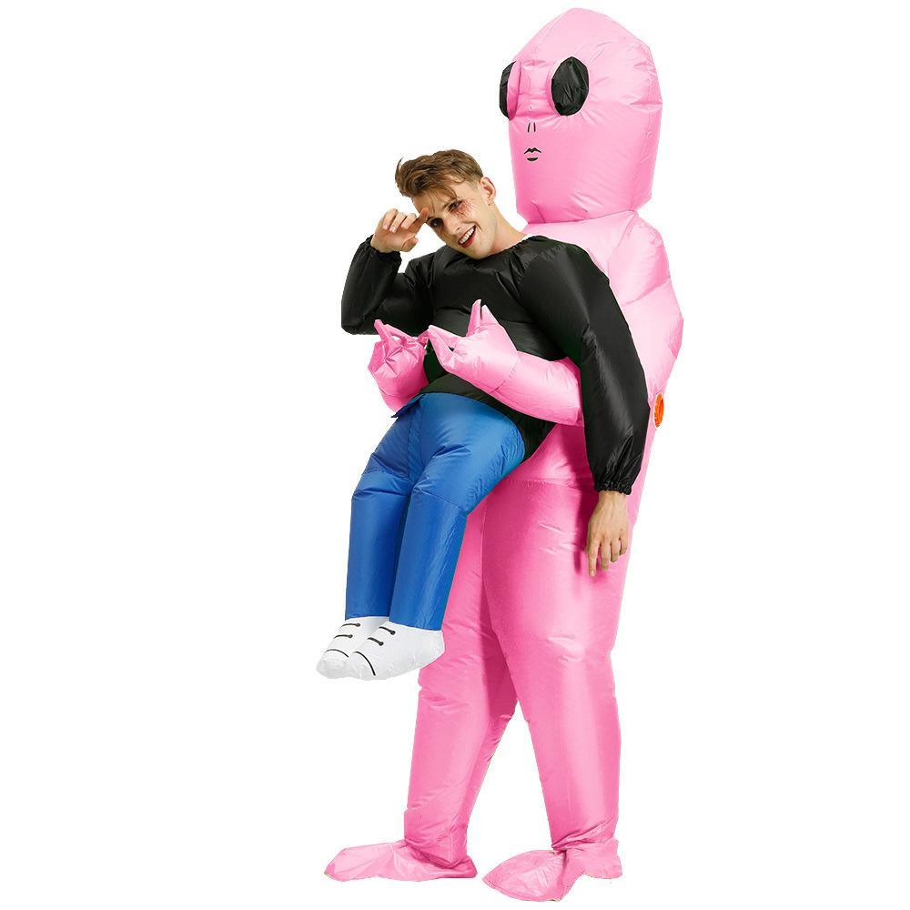 Funny inflatable Alien costume Halloween Party for Adult Kids - Pajamasbuy