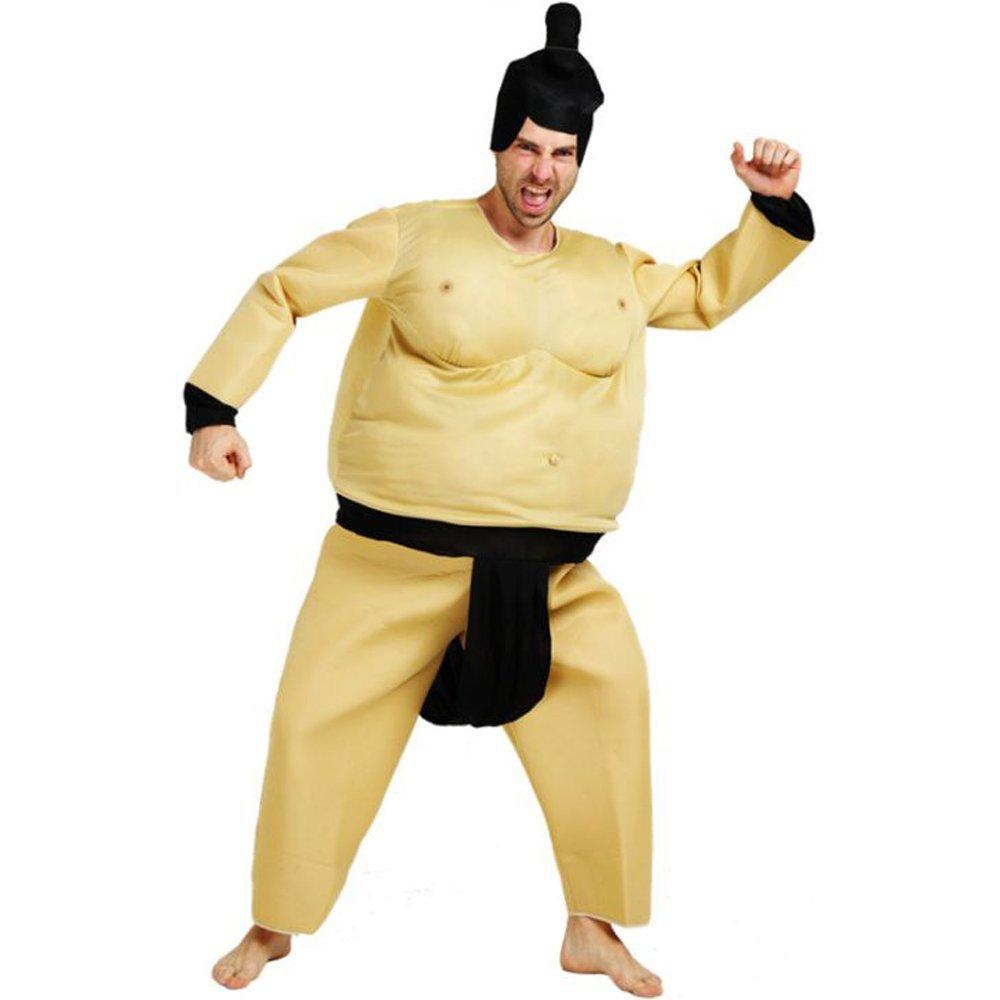 BuyFunny Sumo Costume Halloween Party Cosplay Fat Wrestler Suit Now Cheaper With 3 - 5 Days Ship - PajamasBuy