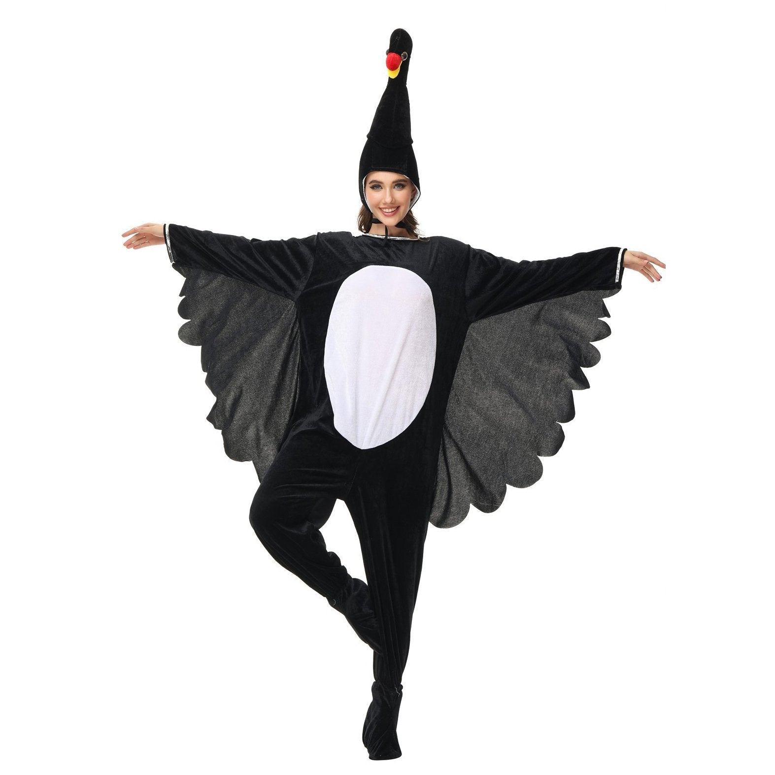 BuyFunny Swan and Parrot Animal Kigurumi Onesies Cosplay Costume Jumpsuit Now Cheaper With 3 - 5 Days Ship - PajamasBuy