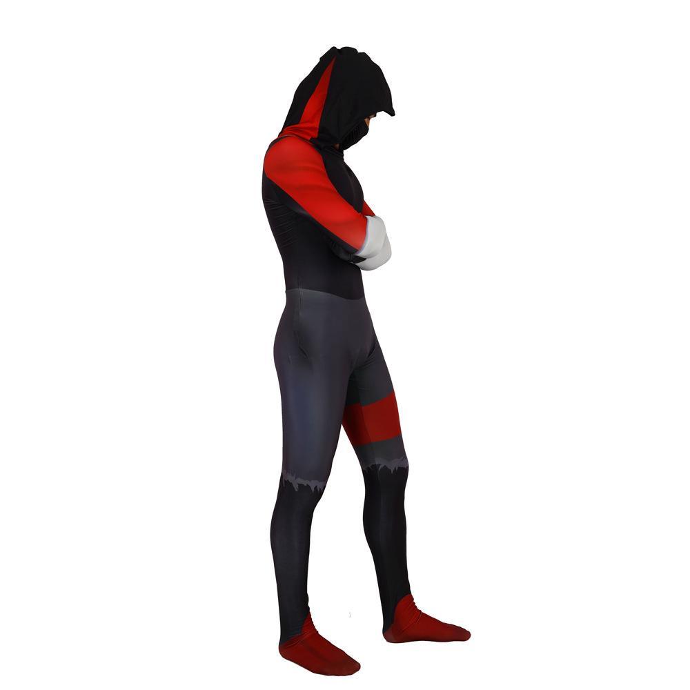 Game Fortnite Ikonik Adult Jumpsuit Outfit Halloween Carnival Suit Cosplay Costume - Pajamasbuy