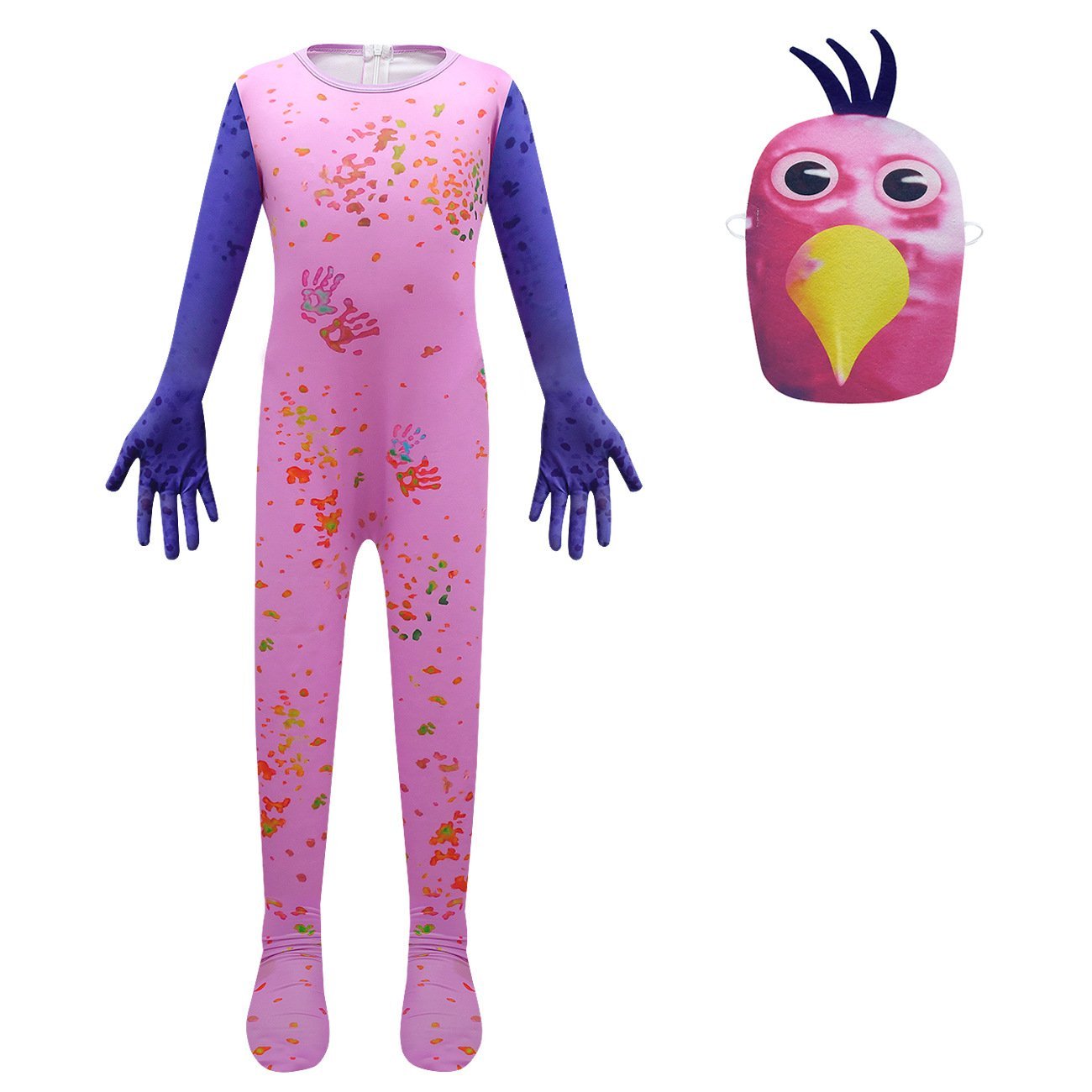 BuyGarden of Banban Costume Kids Chicken Cosplay Bodysuit Horror Play Jumpsuit Now Cheaper With 3 - 5 Days Ship - PajamasBuy