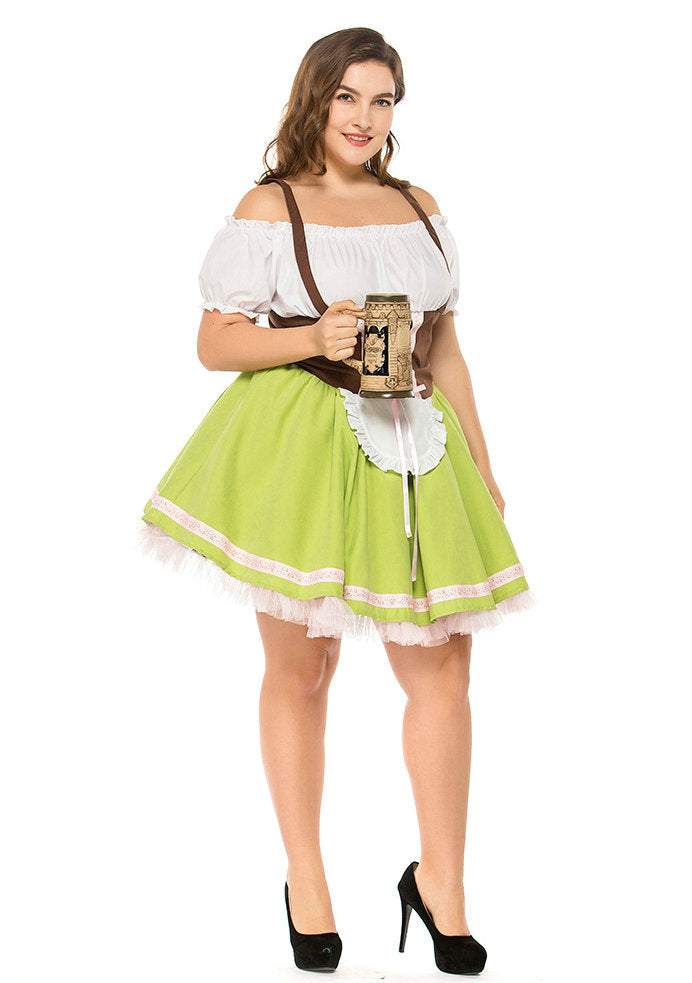 BuyGerman Oktoberfest Outfit Halloween Plus Size Dress Women Cosplay Costume Now Cheaper With 3 - 5 Days Ship - PajamasBuy