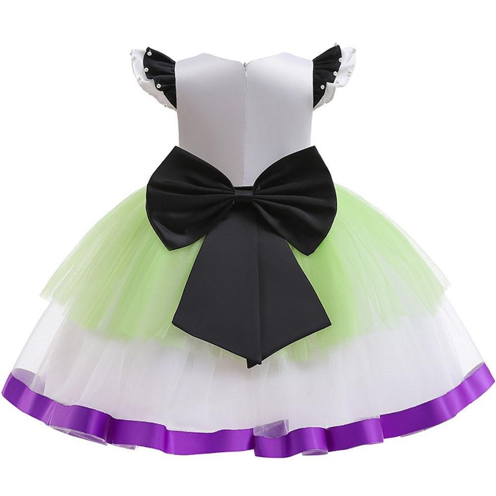 Girls' Buzz Lightyear Princess Dress Beaded Patchwork Party Gown - Pajamasbuy