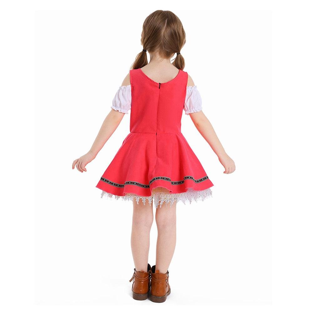 BuyGirls' Oktoberfest Costume German Beer Festival Dress Halloween Performances Now Cheaper With 3 - 5 Days Ship - PajamasBuy