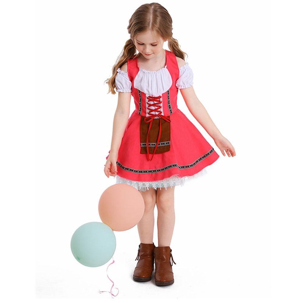 BuyGirls' Oktoberfest Costume German Beer Festival Dress Halloween Performances Now Cheaper With 3 - 5 Days Ship - PajamasBuy