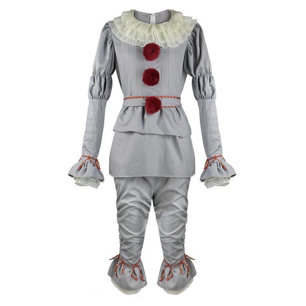 BuyGrand Heritage Pennywise Movie Adult Clown Costume Now Cheaper With 3 - 5 Days Ship - PajamasBuy