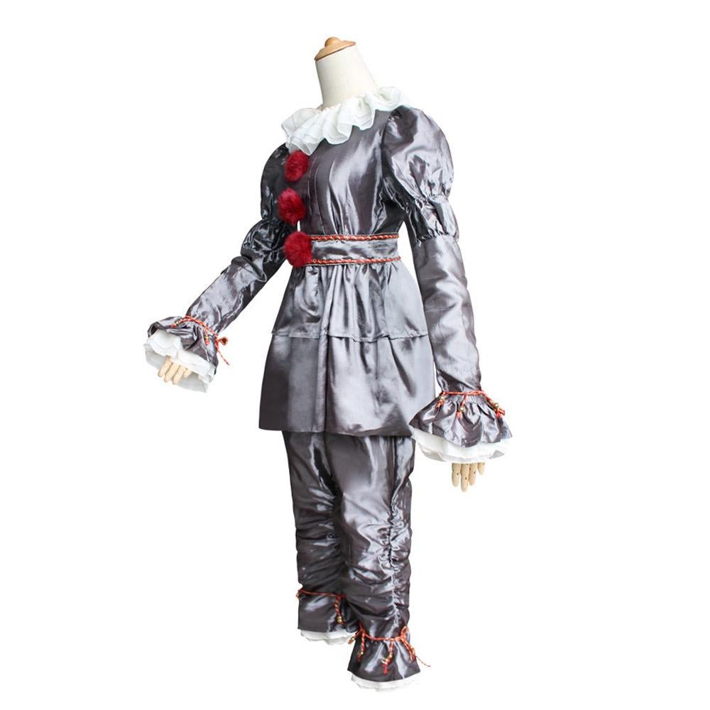 BuyGrand Heritage Pennywise Movie Adult Clown Costume Now Cheaper With 3 - 5 Days Ship - PajamasBuy