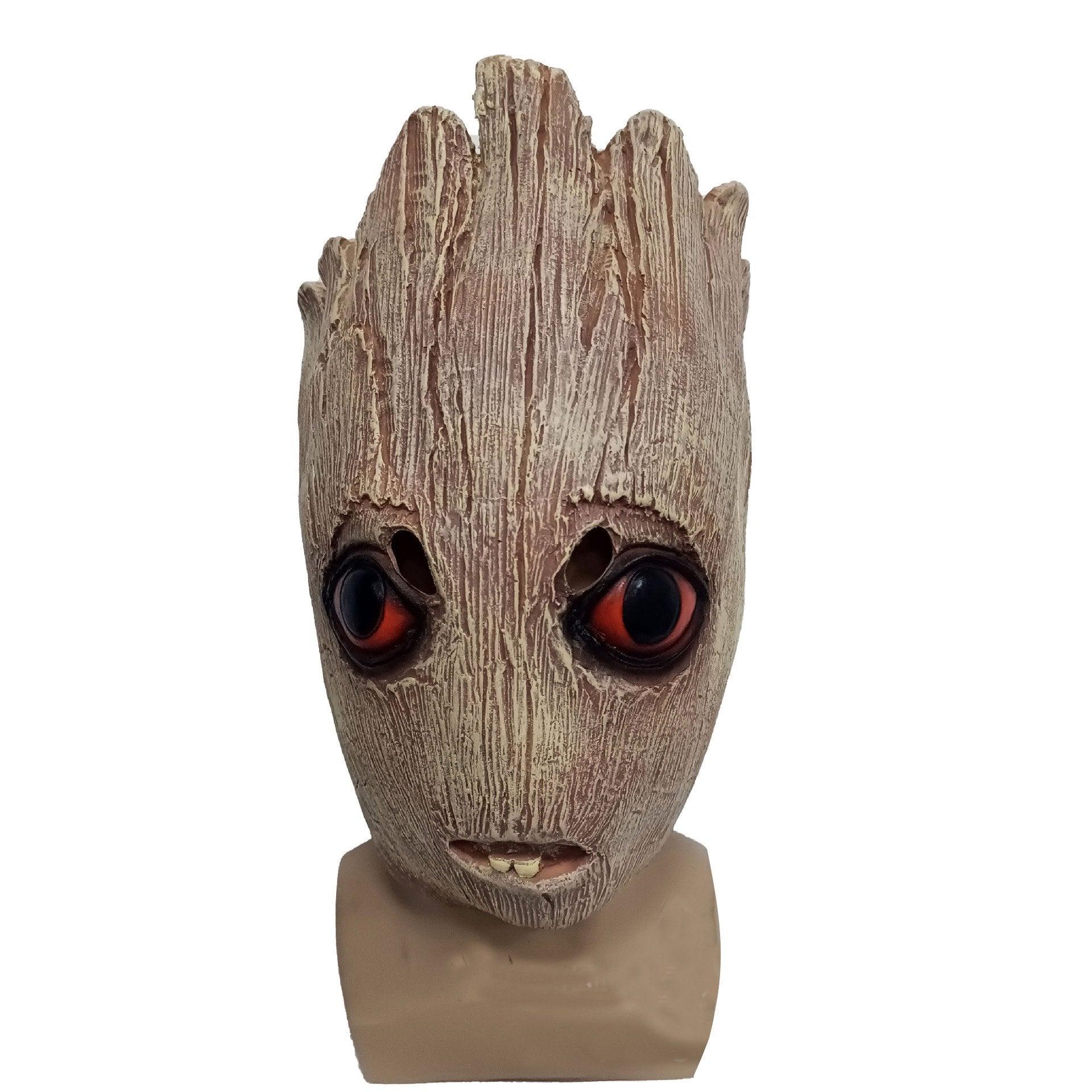 Guardians of the Galaxy Groot Mask latex Halloween - Pajamasbuy