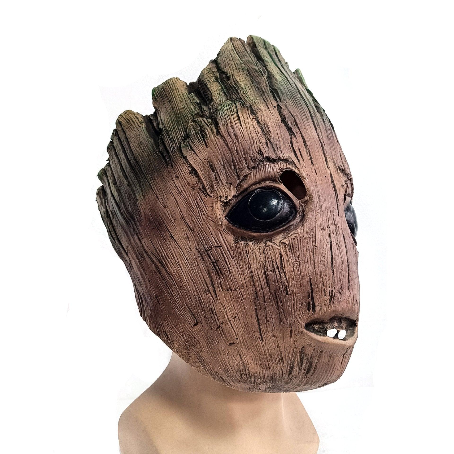 Guardians of the Galaxy Groot Mask latex Halloween - Pajamasbuy