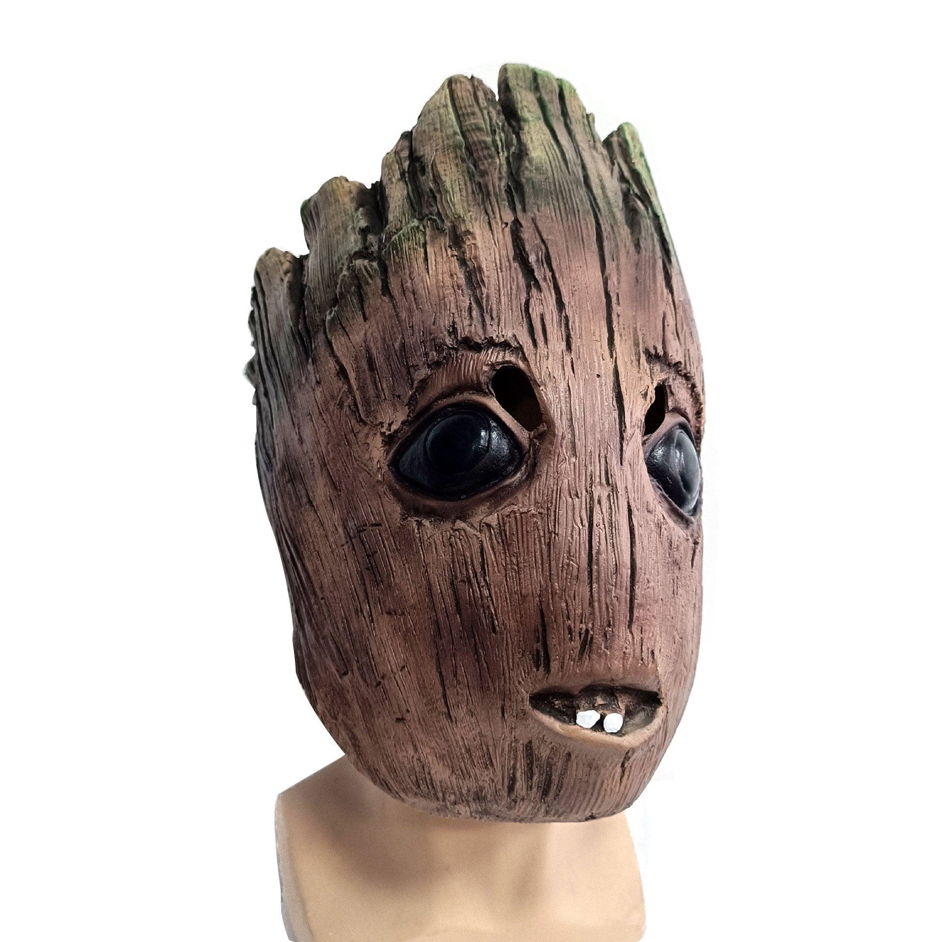 Guardians of the Galaxy Groot Mask latex Halloween - Pajamasbuy