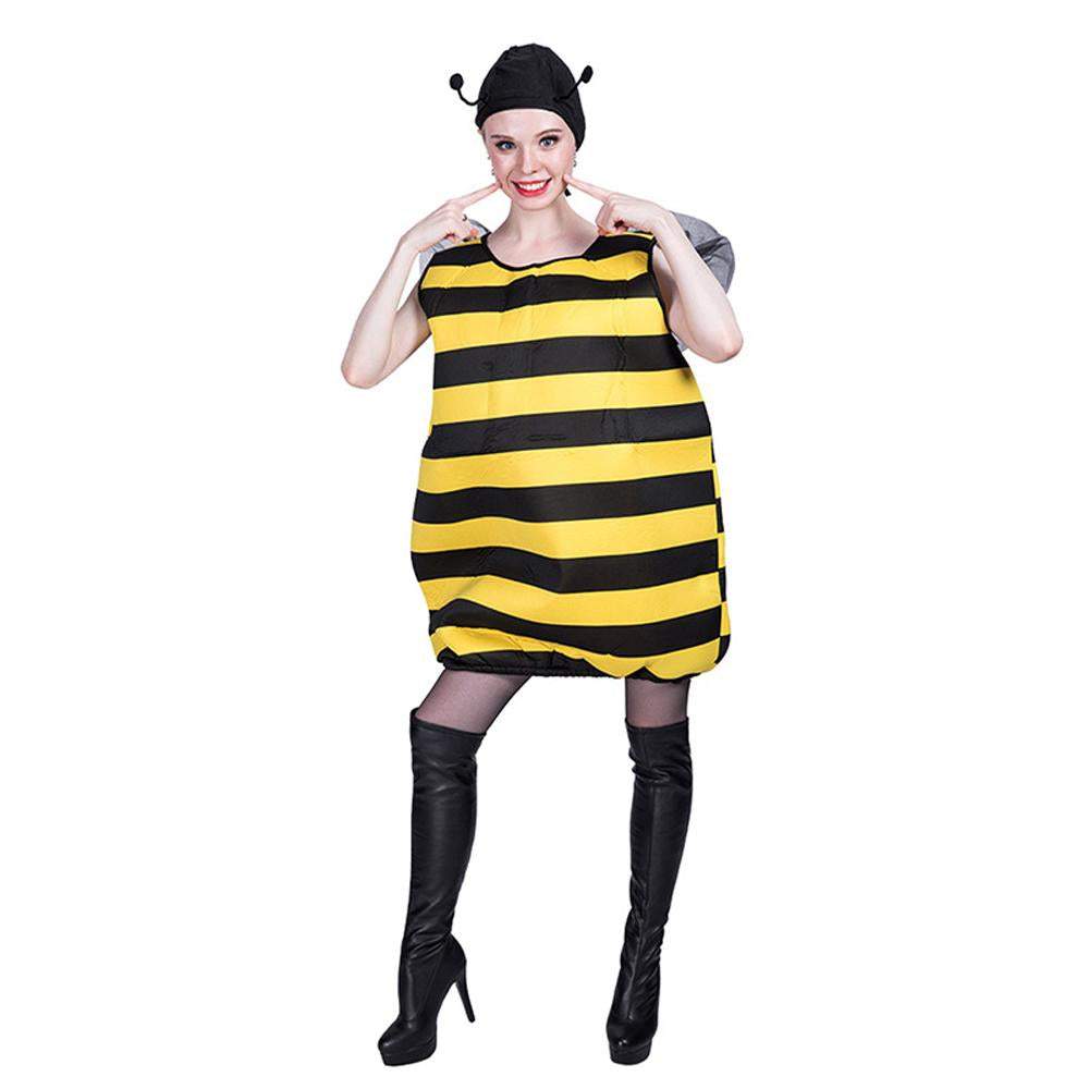 BuyHalloween Bumble Bee Cosplay Costumes Party Animal Outfit Dress Up For Adults Now Cheaper With 3 - 5 Days Ship - PajamasBuy