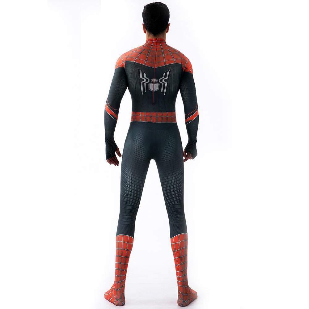 Halloween Cosplay Peter B Parker Spiderman Jumpsuit Superhero Tights Costume Suit Zentai For Adult Kids - Pajamasbuy