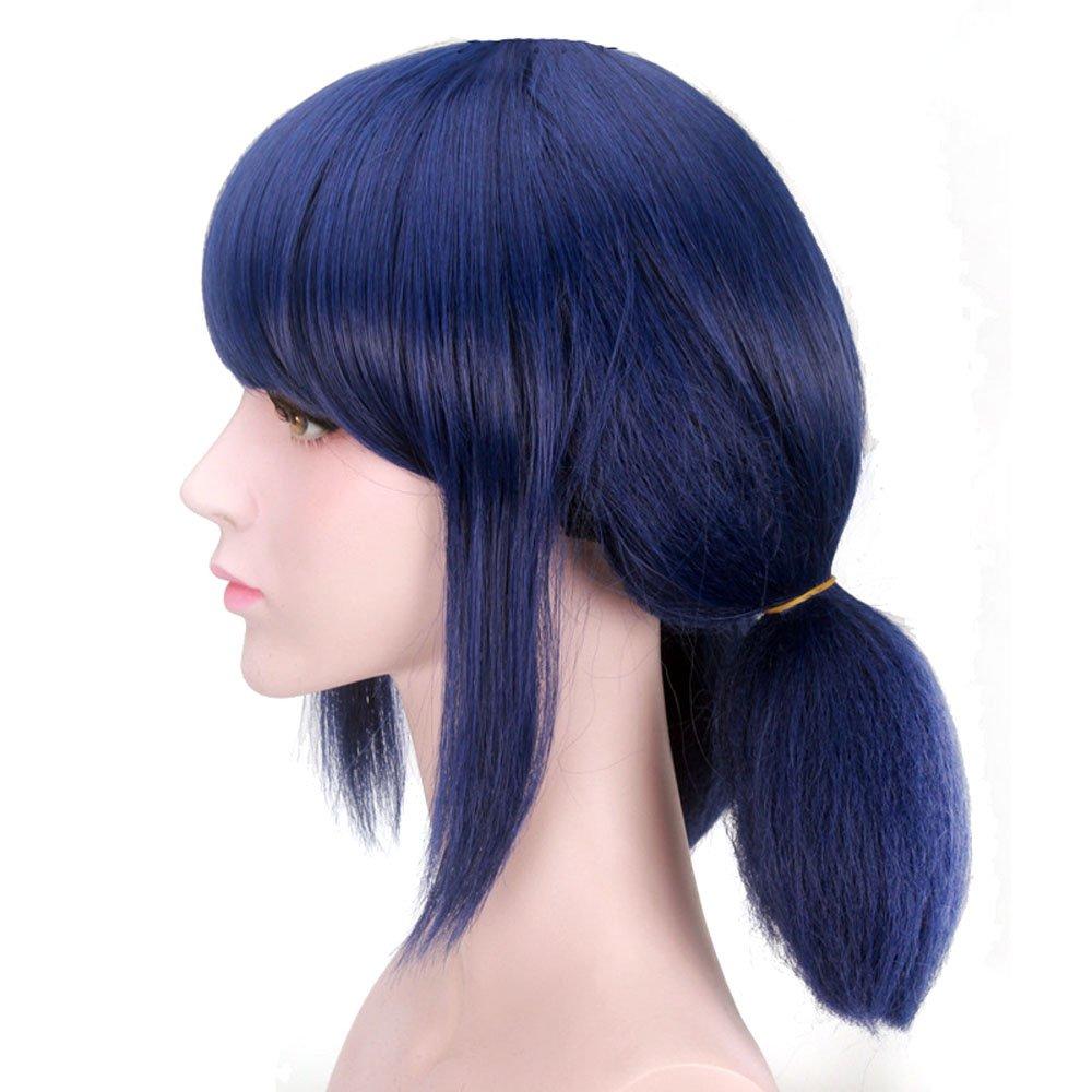 BuyHalloween Miraculous Ladybug Cosplay Blue Double Ponytail Wigs for Girls Now Cheaper With 3 - 5 Days Ship - PajamasBuy