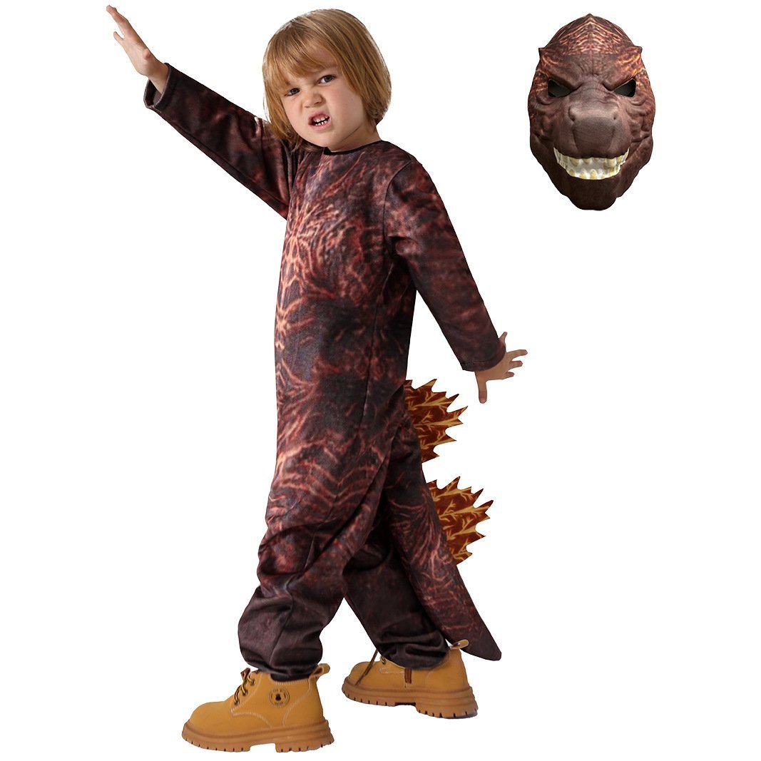 BuyHalloween New Cosplay Fire Godzilla Kids Costume Now Cheaper With 3 - 5 Days Ship - PajamasBuy