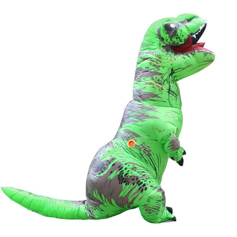 BuyHalloween Party inflatable Tyrannosaurus dinosaur Cosplay Costume Now Cheaper With 3 - 5 Days Ship - PajamasBuy