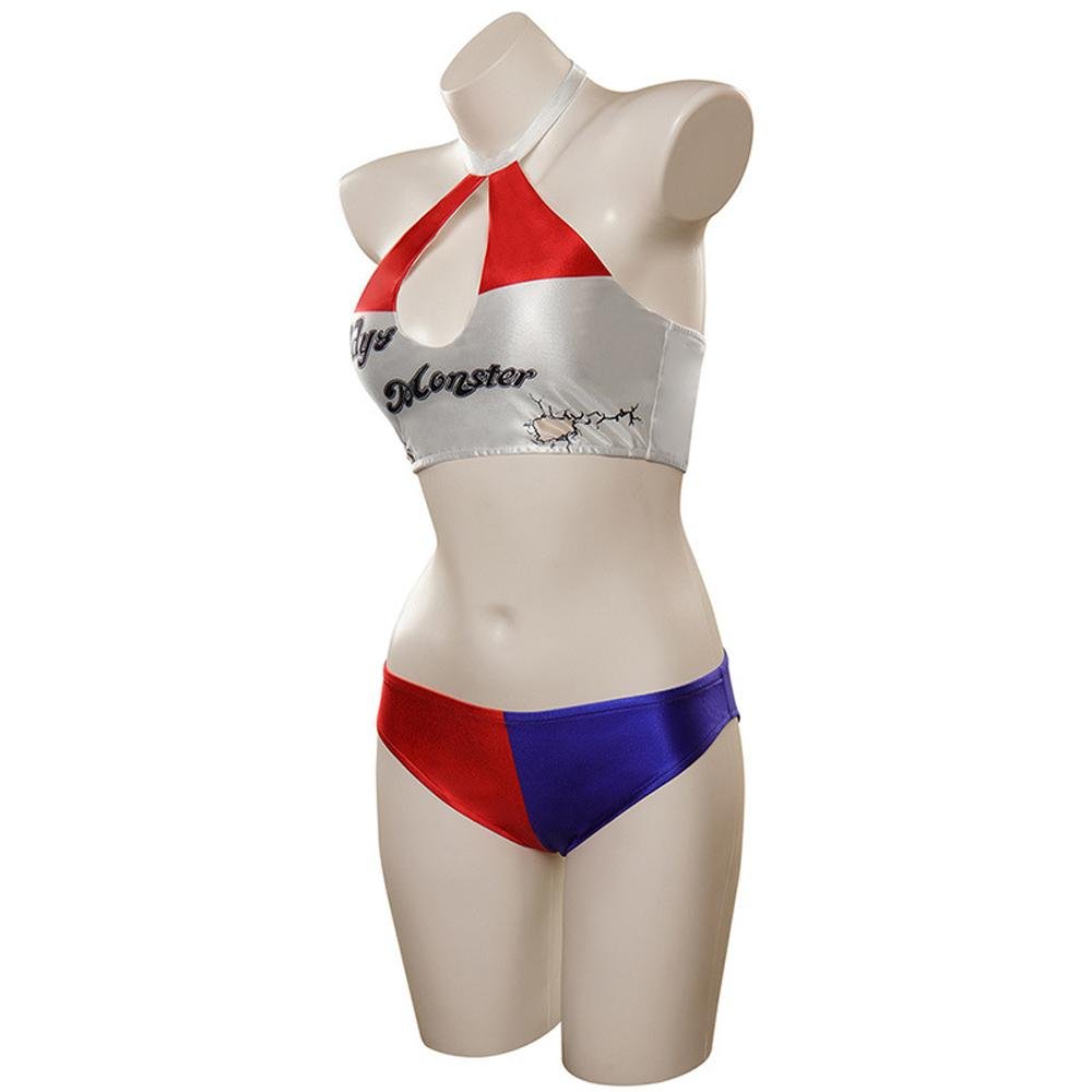 BuyHarleen Quinzel Harley Quinn Cosplay Costume Sexy Swimsuit Outfits Now Cheaper With 3 - 5 Days Ship - PajamasBuy