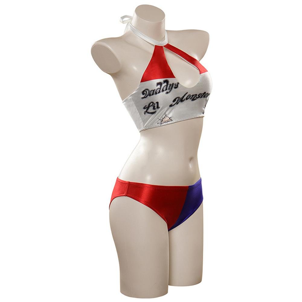 BuyHarleen Quinzel Harley Quinn Cosplay Costume Sexy Swimsuit Outfits Now Cheaper With 3 - 5 Days Ship - PajamasBuy