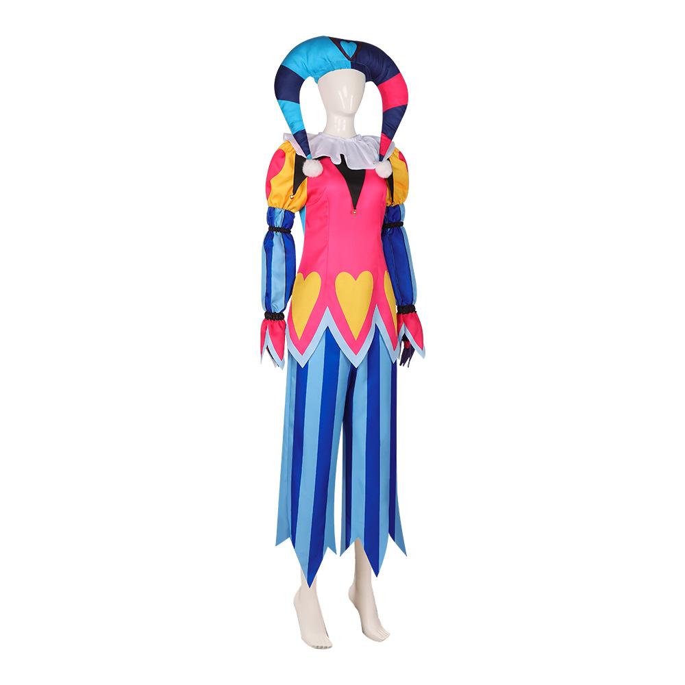 BuyHazbin Hotel Helluva Boss Fizzarolli clown stage costume cosplay Now Cheaper With 3 - 5 Days Ship - PajamasBuy