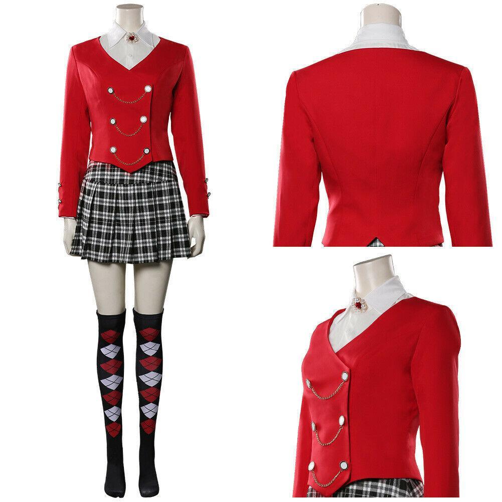 BuyHeathers Veronica Sawyer Costume The Musical Halloween Carnival Cosplay Uniform Skirt Outfits Dress for Women Now Cheaper With 3 - 5 Days Ship - PajamasBuy