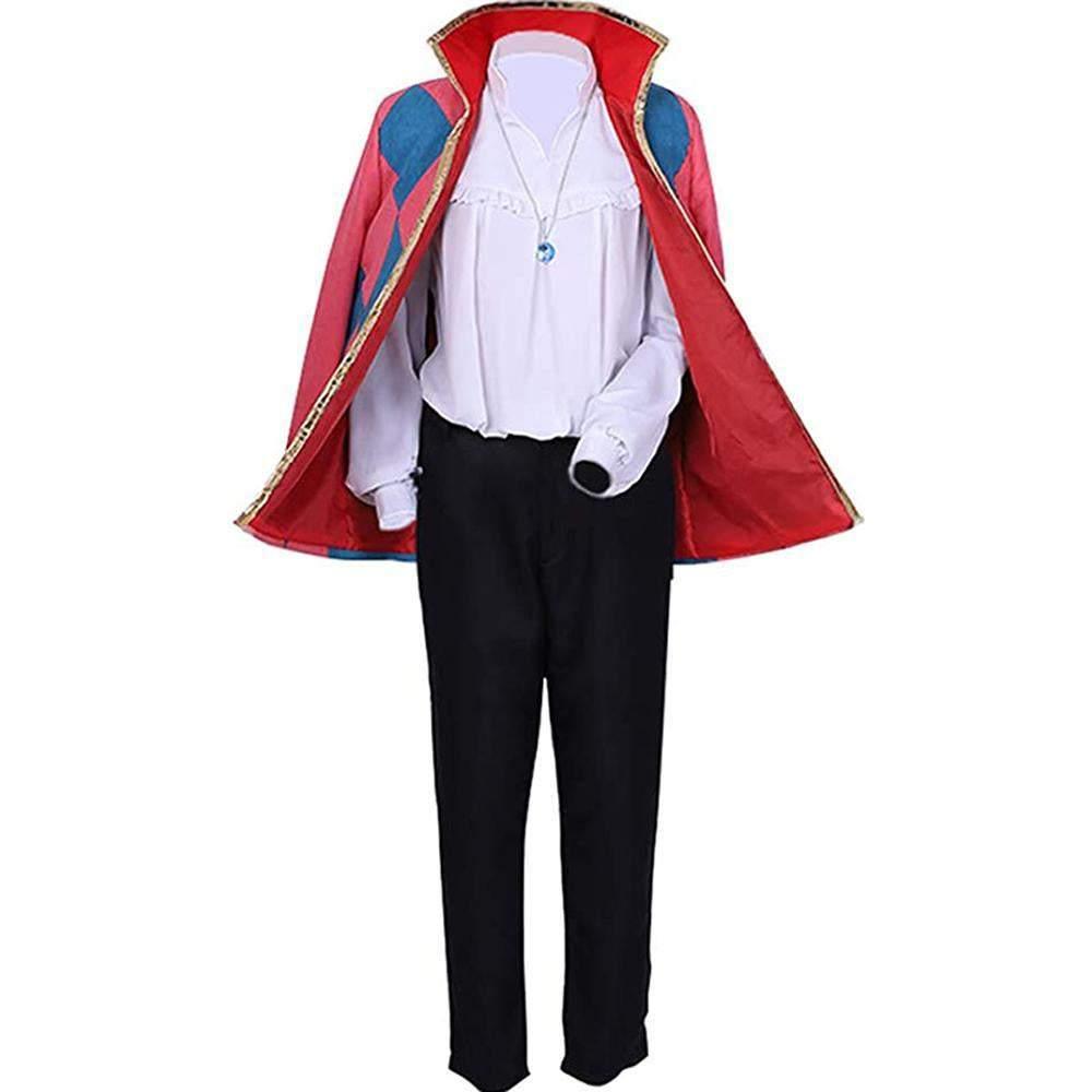 Howl Cosplay Costume Daily Anime Clothes Howl's Moving Castle Halloween Show Outfits for Adults - Pajamasbuy