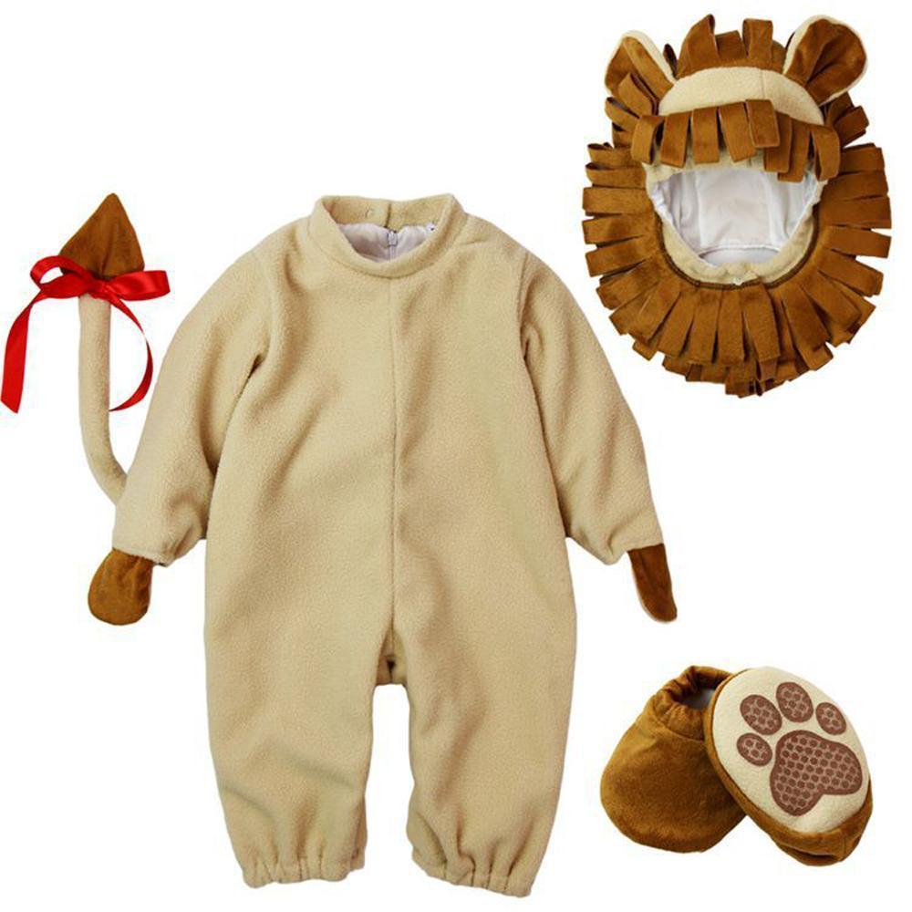 BuyInfant Baby Lion Romper Kigurumi Toddler Anime Costume Now Cheaper With 3 - 5 Days Ship - PajamasBuy