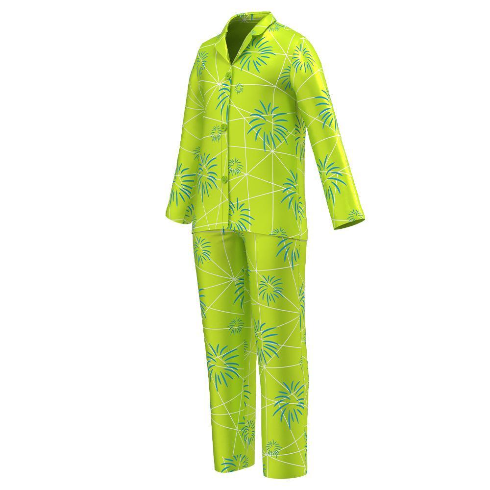 inside out 2 costumes Summer ice silk pajamas Home Wear - Pajamasbuy