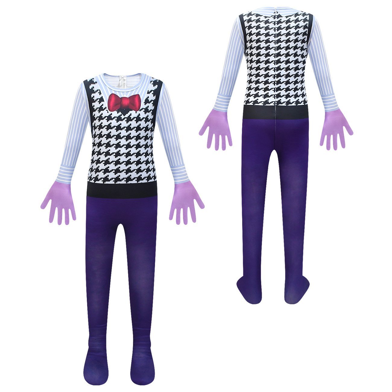 BuyInside Out Fear Cosplay Jumpsuit for Boys Kids' Zentai Costume Now Cheaper With 3 - 5 Days Ship - PajamasBuy