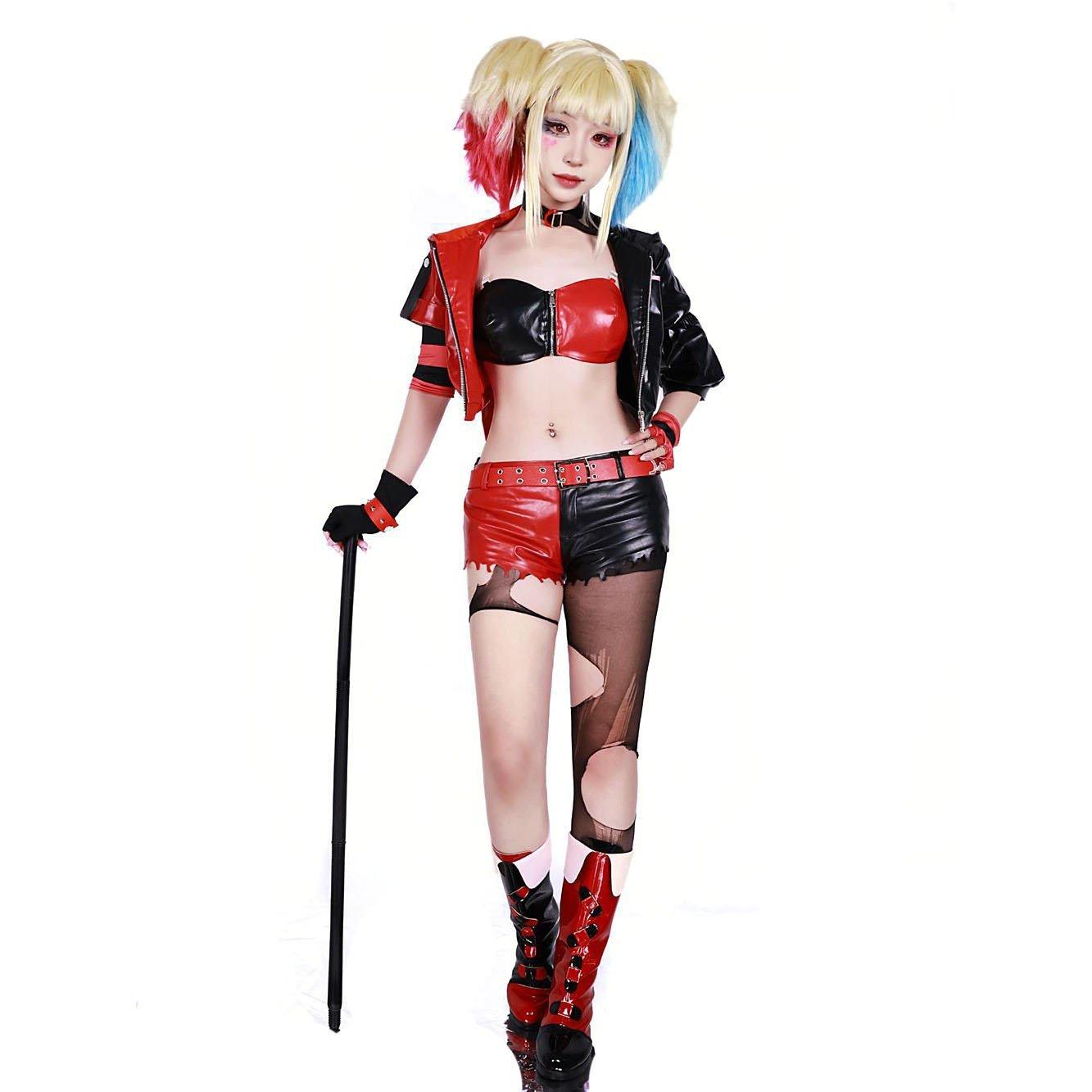 Joker girl cosplay costume suicide squad Harley Quinn cosplay anime costume - Pajamasbuy