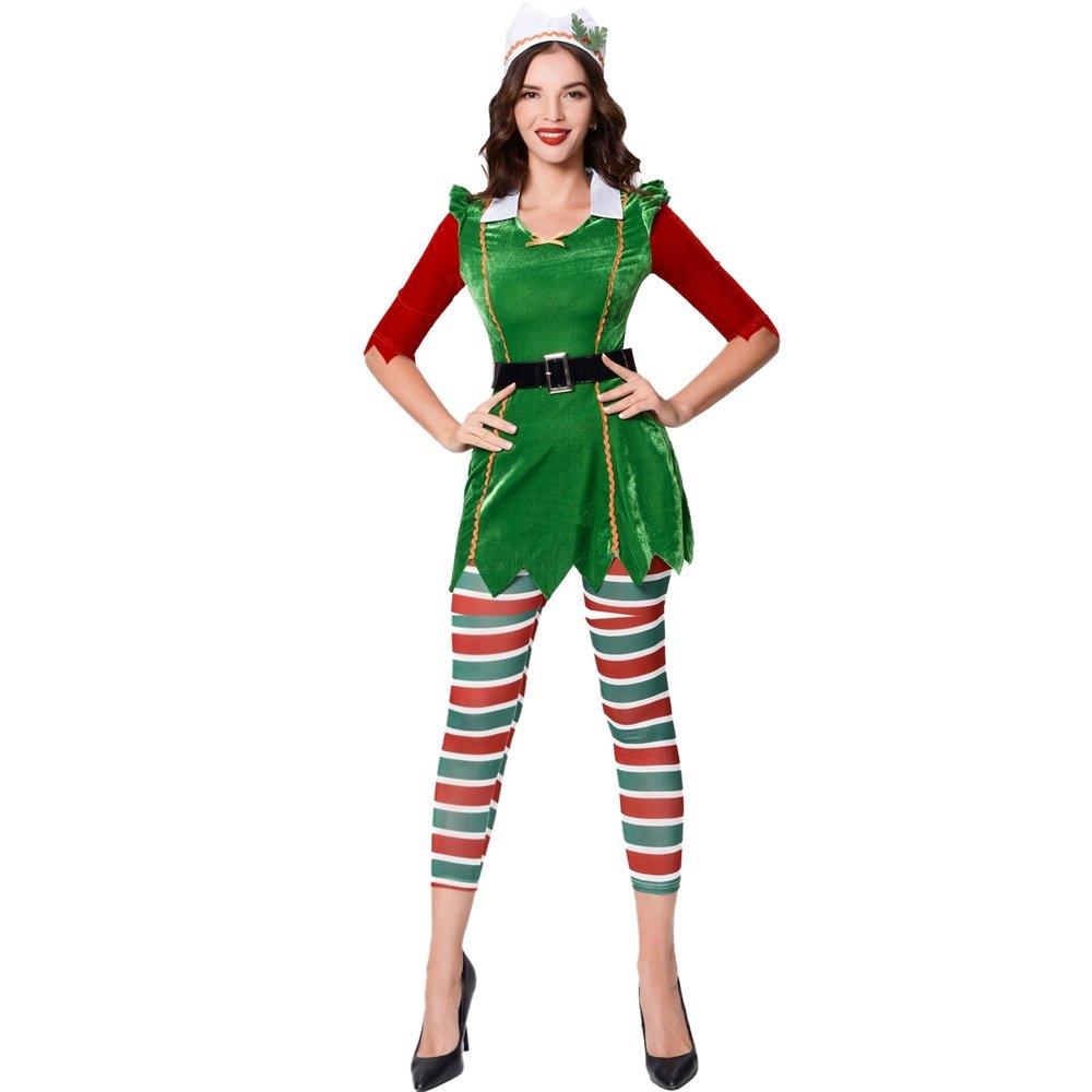 Christmas Costume Holiday Party Theme Christmas Tree Dress Ladies