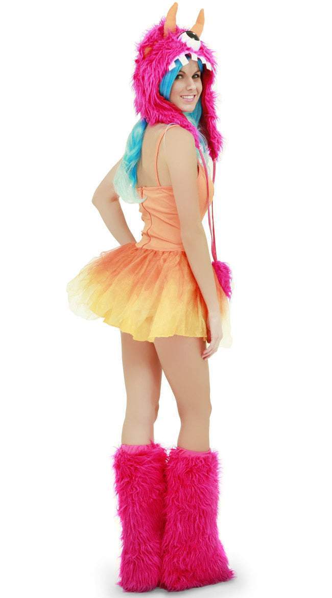 Pink Monster Costume Halloween Christmas Party Wear