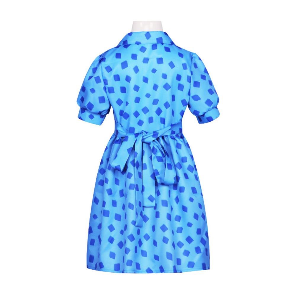 BuyKids Children Matilda the Musical Blue Cosplay Costume Dress Outfits Now Cheaper With 3 - 5 Days Ship - PajamasBuy