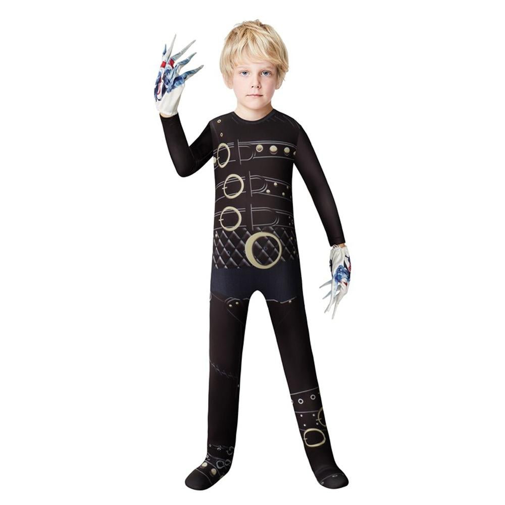 BuyKids Edward scissorhands costume Jumpsuit Halloween Now Cheaper With 3 - 5 Days Ship - PajamasBuy