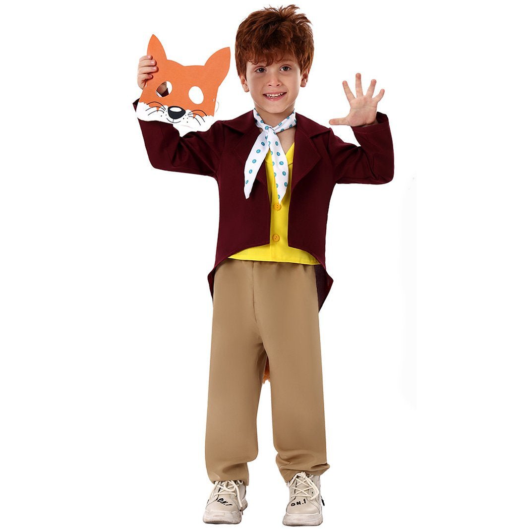 BuyKids Fantastic Mr. Fox Animal Halloween Cosplay Party Costumes Now Cheaper With 3 - 5 Days Ship - PajamasBuy