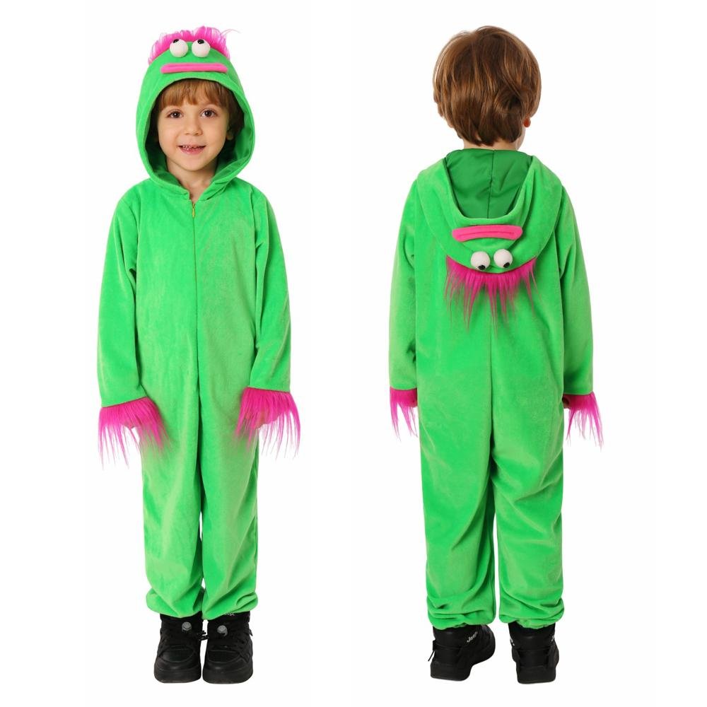 BuyKids Green Ugly Doll Jumpsuit Party Cosplay Costumes Halloween Now Cheaper With 3 - 5 Days Ship - PajamasBuy