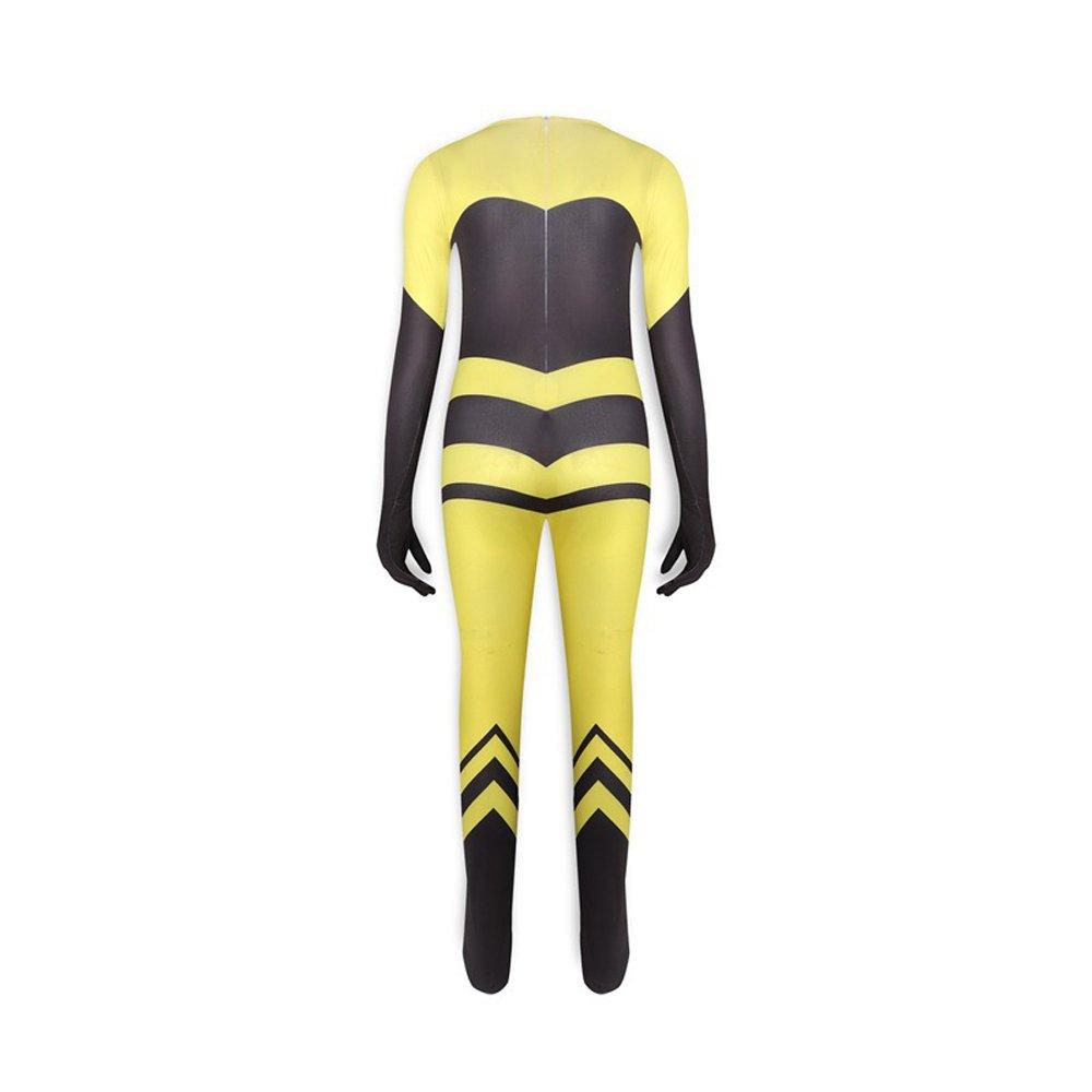 BuyKids Miraculous Ladybug Queen Bee Cosplay Costume Halloween Jumpsuit Now Cheaper With 3 - 5 Days Ship - PajamasBuy